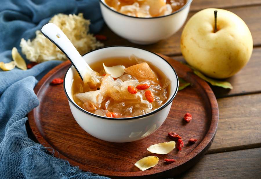 Always feel dry mouth and throat, you can try these soups! 