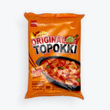 Wang Original Topokki, Mild Hot Rice Cake with Spicy Sauce, Korean Style, 14.3 oz (406g), 2 Servings