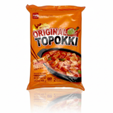 Wang Original Topokki, Mild Hot Rice Cake with Spicy Sauce, Korean Style, 14.3 oz (406g), 2 Servings