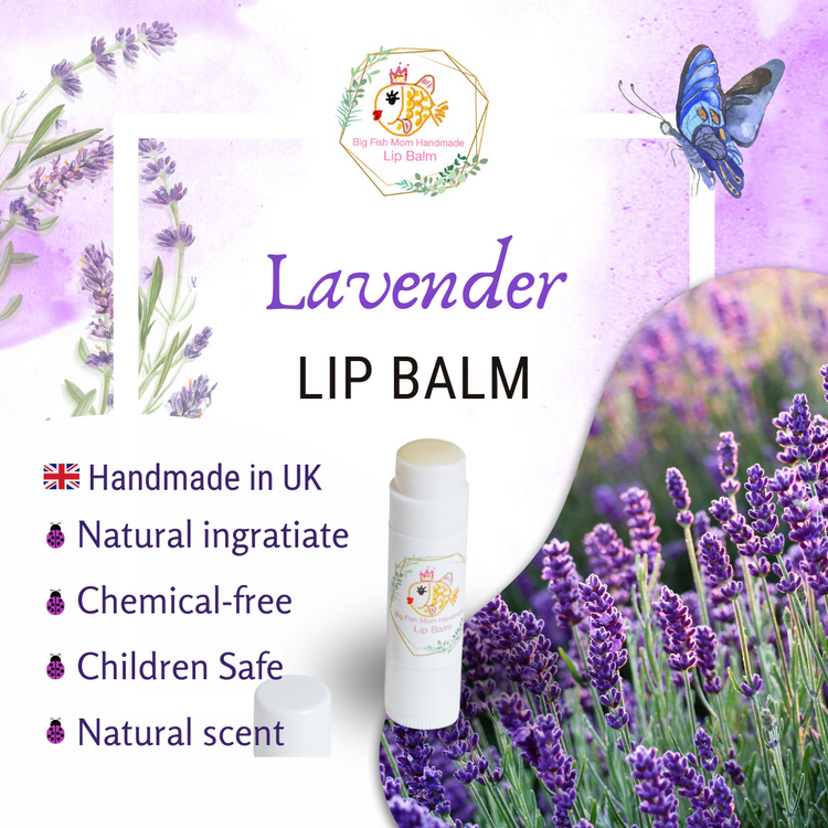 Natural Lip Balm | Chemical-free Lip Balm | All natural ingredients | Children Safe Lip Balm | Big Fish Mum