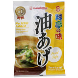 MARUKOME Ryotei no Aji Instant Miso Soup, Fried Tofu